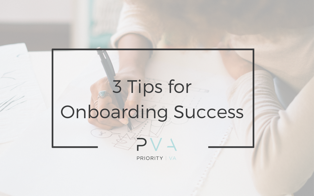 Three Tips for Onboarding Success